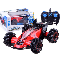 Машина на радіокеруванні КРАСНА DRIFTER Turbo з підсвіткою і парою ART 3921/Z 109S (12 шт./яск