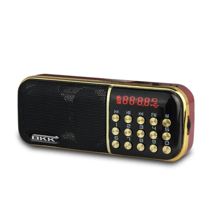 Радіоприймач USB/MP3 B851/ 8211 (100 шт./яскравий)