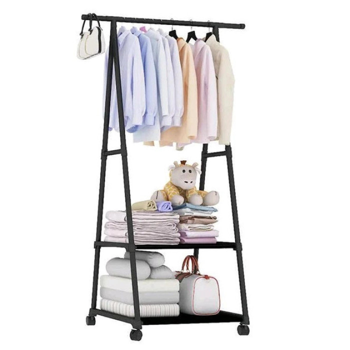 Підлогова вішалка Багатофункціональна вертикальна стійка COAT RACK TRAINGULAR (20 шт./ясть)