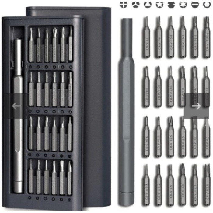 Набір викруток 24 в 1 магнітні Біти Phillips Torx Hex Precision DIY розбірний мінічохо (240 шт./шук)