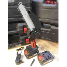 Акумуляторна ланцюгова мініпилка для обрізання дерев і розпилювання дров MDHL S-48V (10)