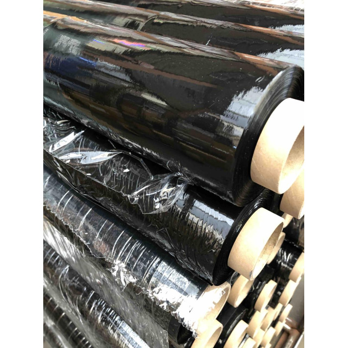 Стрейч плівка для паковання чорна 2.2kg ART 002 (6)