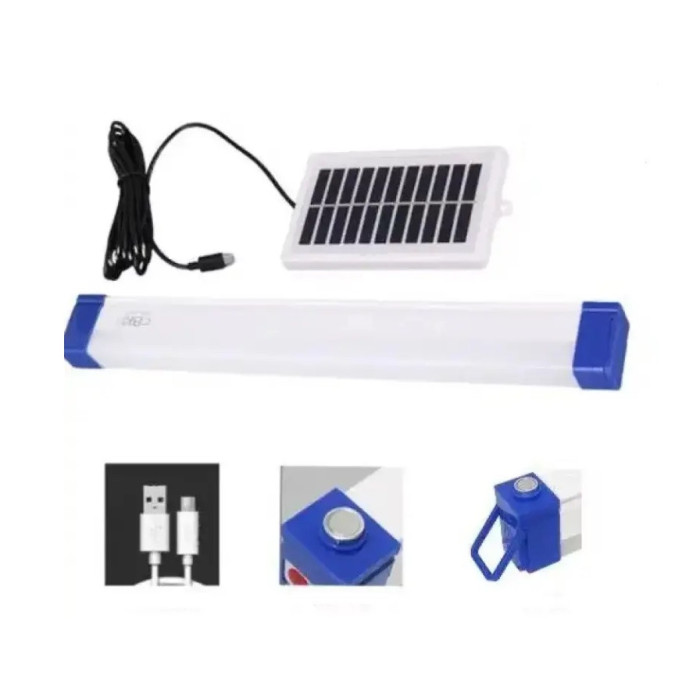 Лампа акумуляторна USB 70 см із сонячною панеллю BK 700 (100)