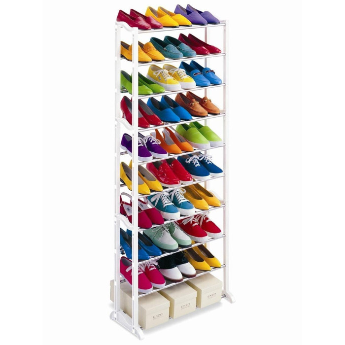 Потсставка,органайзер для взуття на 30 пар Amazing Shoe Rack (12 шт./ясть)