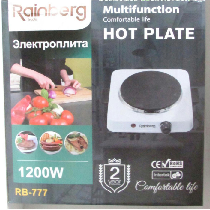 Електроплита одноконфоркова Rainberg RB-777 ( млинці)