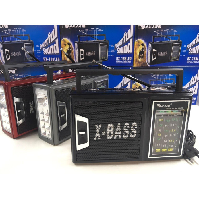 Радіоприймачі-GOLON-RX-166LED/USD+SD (30)