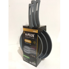 Набір cоворідок 20cm/24cm/28cm A-PLUS ART-1741 (4 шт./ясть)