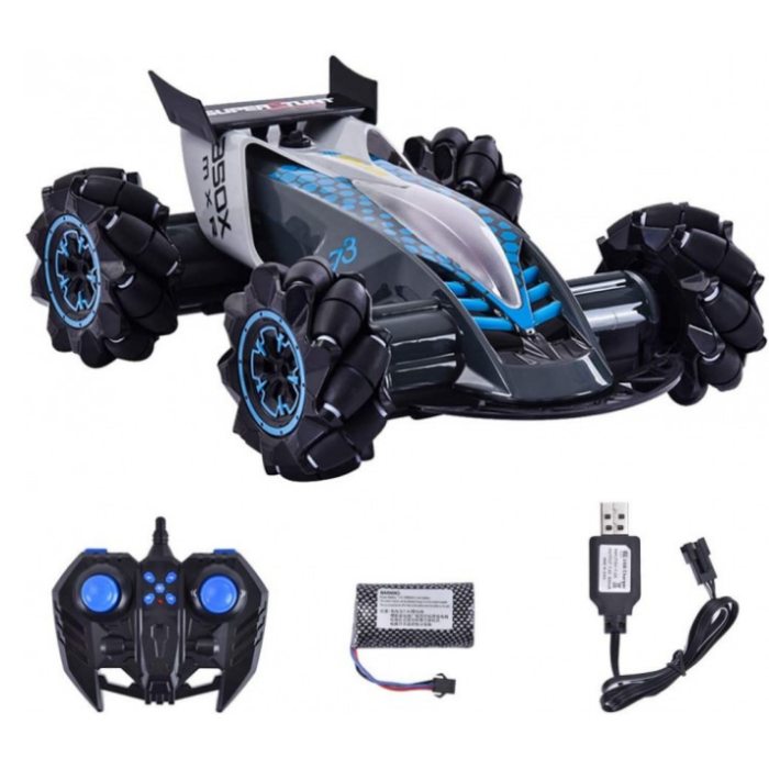 Машина на радіокеруванні СЕРА DRIFTER Turbo з підсвіткою і парою ART 3920/Z 109S (12 шт./яск