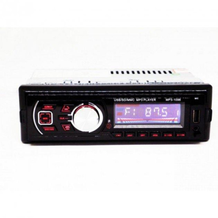 Автомагнітола MP3 1096/ 7337 BT знімна панель ISO cable (20 шт./ясть)