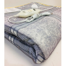 Електропростирадло із сумкою 150 * 170 картате сіре ART-7422 (18 шт.)