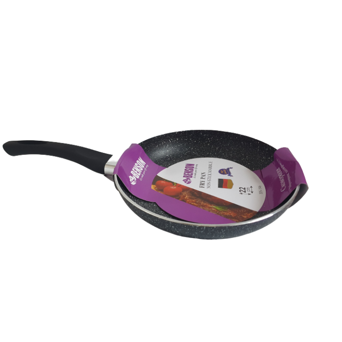 Сковорода антипригарна Мармурове покриття 22*4,5 см BN-546 (12 шт.)