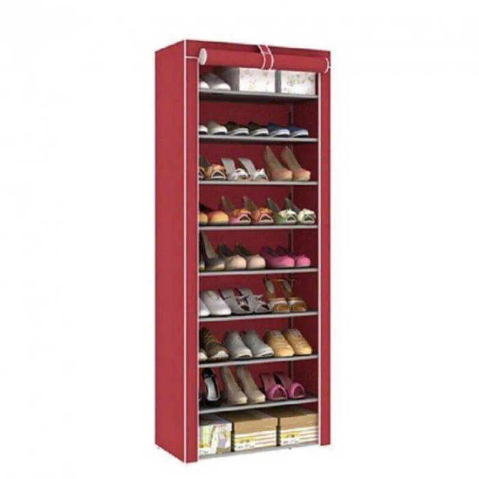 Тканинна шафа для зберігання взуття Shoe Cabinet 5556 MG-223 (24 шт./ящ)