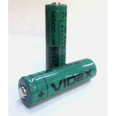 Акумулятори VIDEX 14500 ( 800mAh/3.7V )