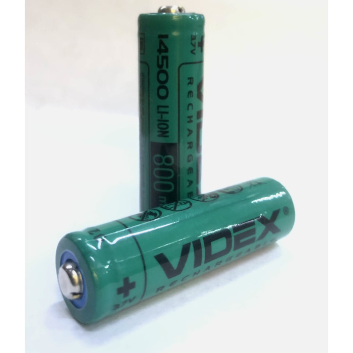 Акумулятори VIDEX 14500 ( 800mAh/3.7V )