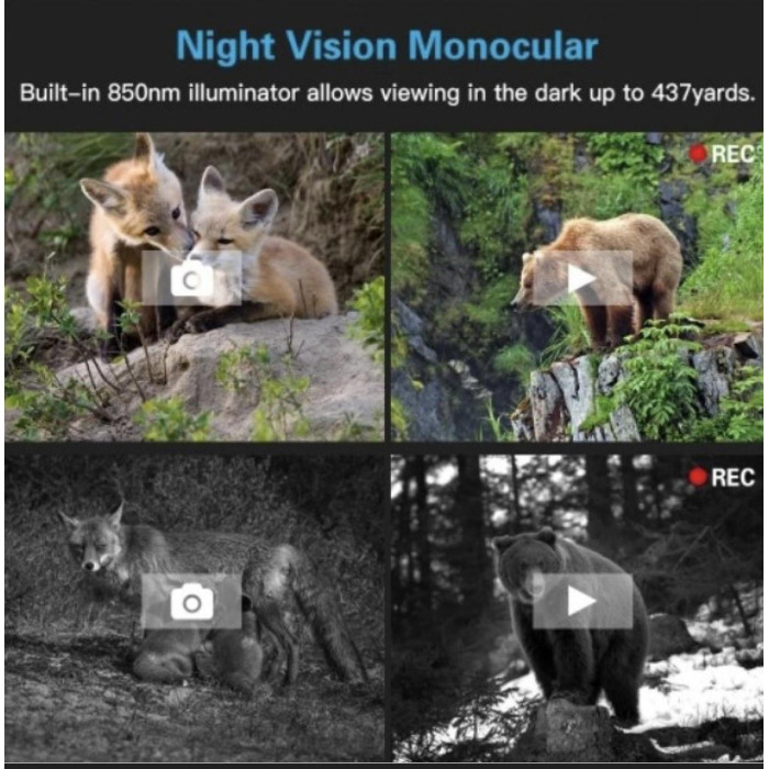 Біноколь нічного бачення 400B/ 8139 (10 шт./ясть)