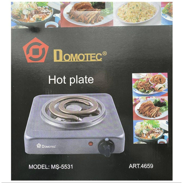 Електроплита DOMOTEC MS-5531/ 4659 широка спіраль (12 шт./ясть)