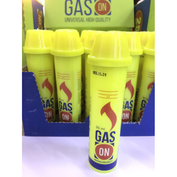 Газовий балончик для заправки запальничок, 90 мл