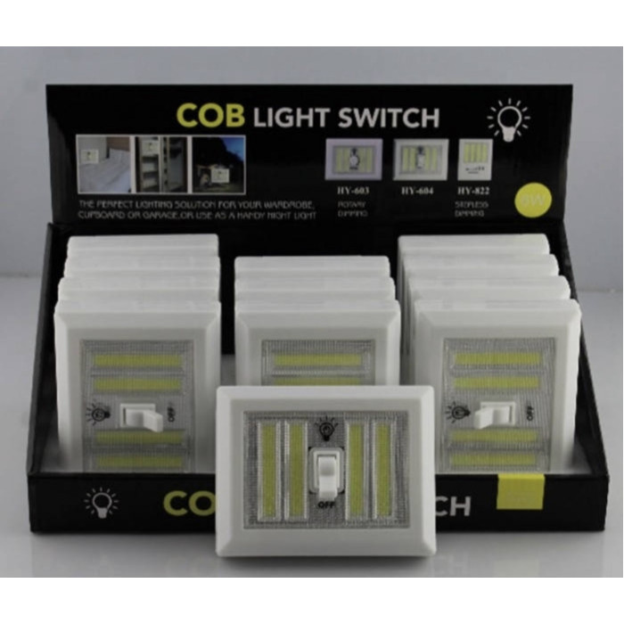 Ліхтарик стаціонарний з тумблером BL 604/ 7475 COB (240)