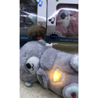 М'яка іграшка нічник Казкова видра з функцією дихання + 3 режими MA 2118 (100)