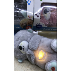 М'яка іграшка нічник Казкова видра з функцією дихання + 3 режими MA 2118 (100)