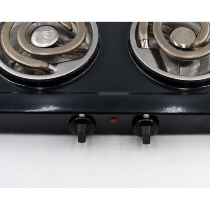 Електроплита двоконфоркова спіраль подвійна DOMOTEC MS-5532/ 5644 (6 шт./ясть)