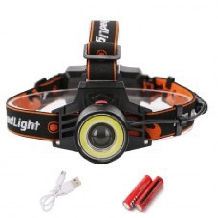 Налобний ліхтар Police BL-8027/ 8207-T6 ( Акумулятор 1х18650 )