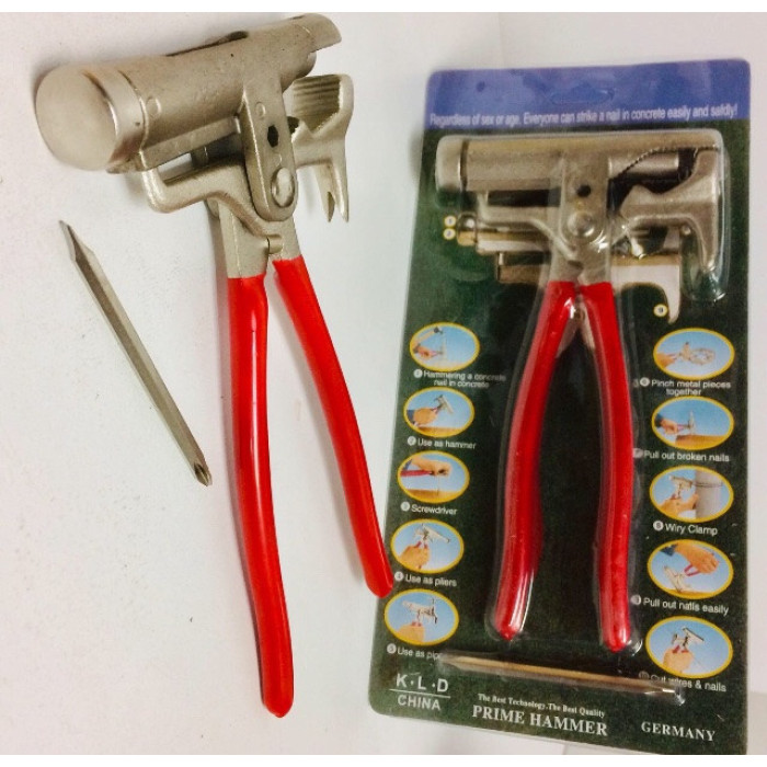 Багатофункціональний універсальний молоток-цвяшник ART 7360 (nail hammer) (25 шт./ясть))