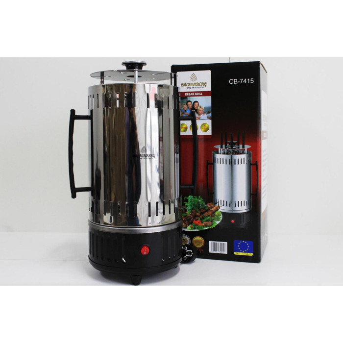 Електрошашличиця Crownberg CB 7415 (6 шт./яскравий)