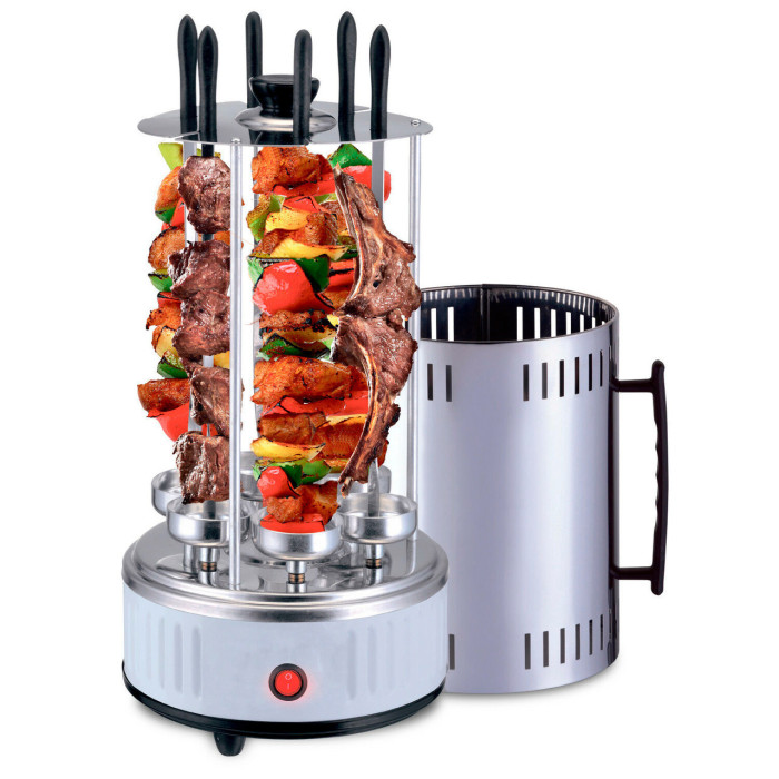 Електрошашличиця BBQ MS-7782 WHITE (6 шт./ясть)