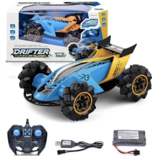Машина на радіокеруванні СИНЯ DRIFTER turbo AIR Released з підсвіткою парою ART 3919 (12 шт./яск