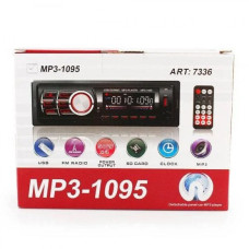 Автомагнітола MP3 1095/ 7336 BT знімна панель ISO cable (20 шт./ясть)