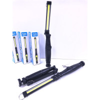 Ліхтар акумуляторний HW-821/6984 COB з магнітом 1*18650 (120 шт./яский)