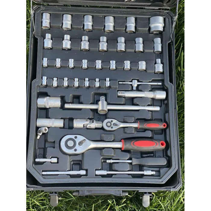 Набір інструментів у валізі з тріскачкою ART 408 (1 шт./ясть)