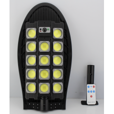 Вуличний ліхтар на стовп на сонячній панелі W7102B-5/ 9017 (24)