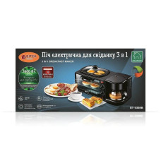 Піч електрична для сніданку 3 в 1 3600Вт BITEK BT-5308R/ 6550 (4)