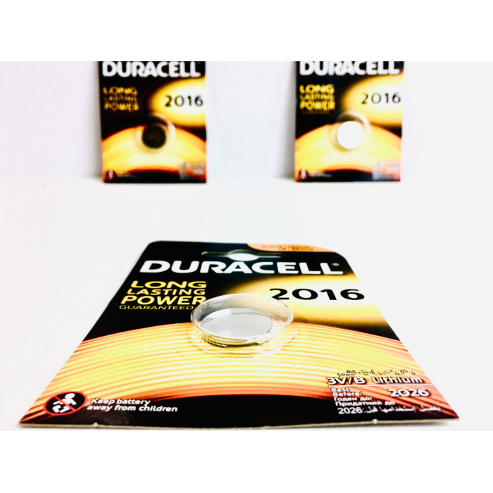 Батарейка лужна DURACELL DUR-2016 1x1 шт.