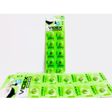 Батар годинника Videx AG 1 (LR621) BLISTER CARD 10pcs