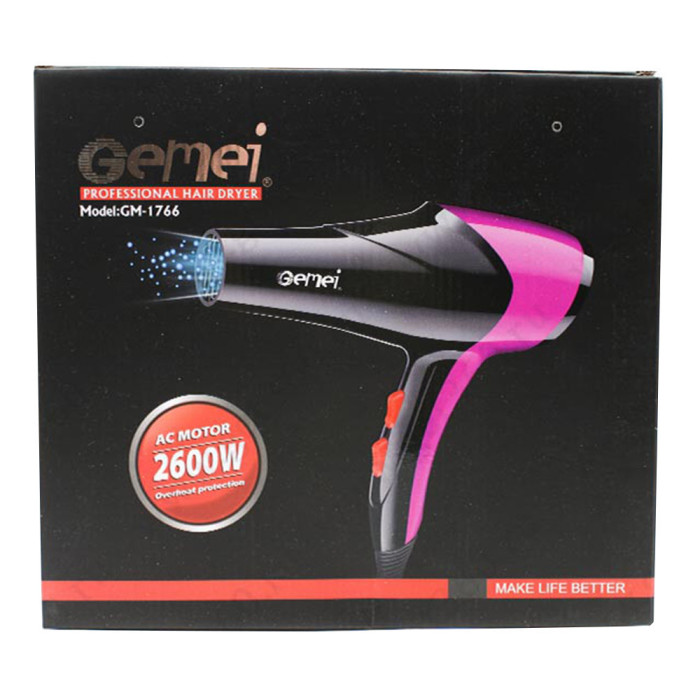 Фен для укладання волосся з насадками GM-1766 (24)