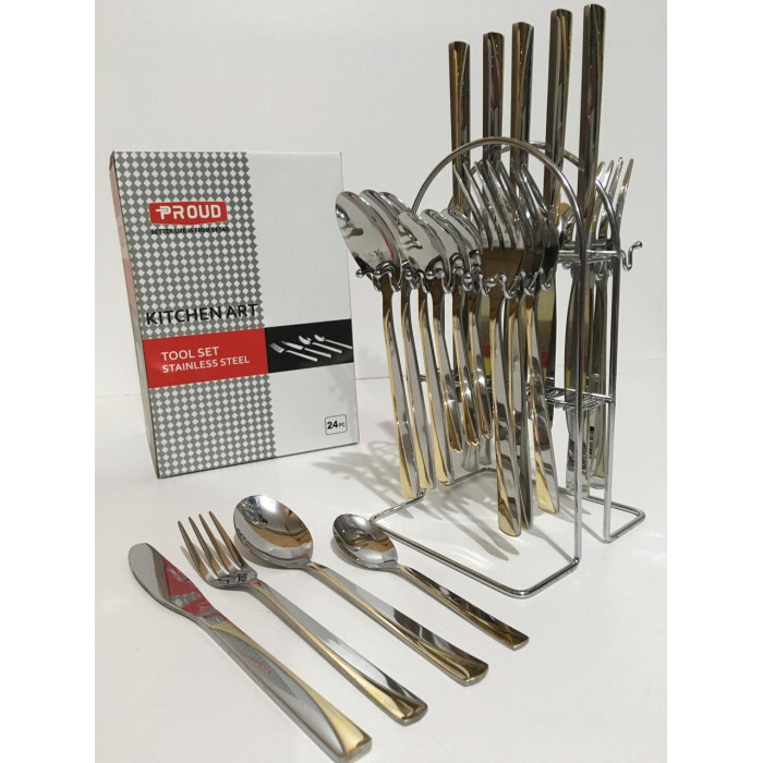 Набір виделки, ложки 24 предмети BN-459 (12 шт./ясть)