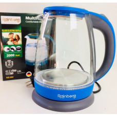 Чайник скляний RainBerg RB-902 (12 шт./яск.)
