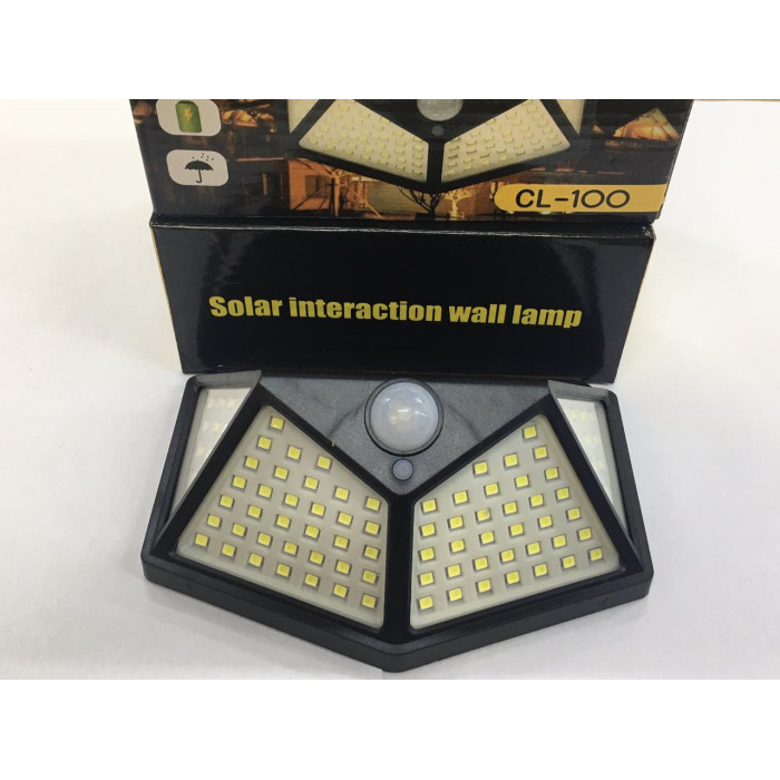 Ліхтар Навісний з датчиком руху BK 100/ 7317 -100led + solar (100 шт./ясть)