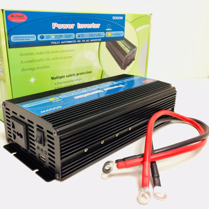 Перетворювач струму Wimpex 12V/220V/5000W (6 шт./ясть)