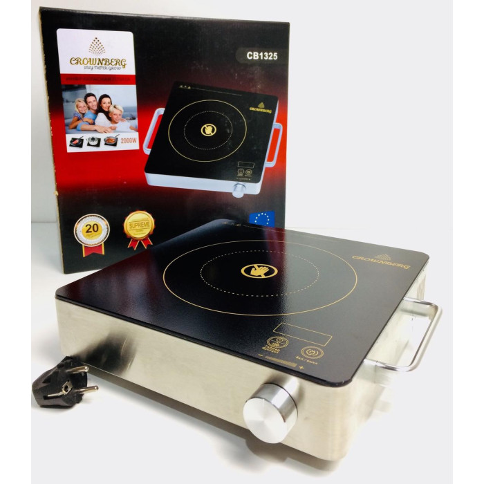 Плита інфрачервона Crownberg CB-1325 /2000 Вт (6 шт./ясть)