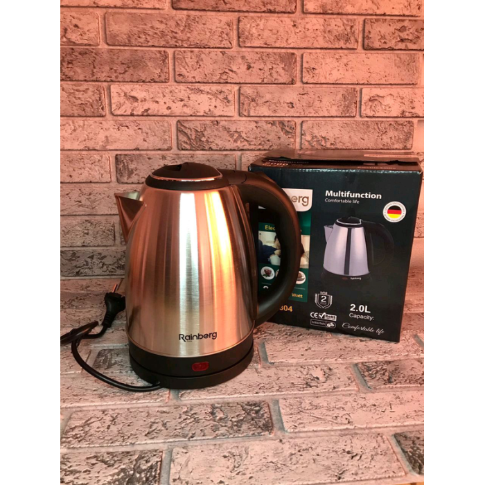 Чайник неіржавка сталь RAINBERG RB-804 (12 шт./ясть)