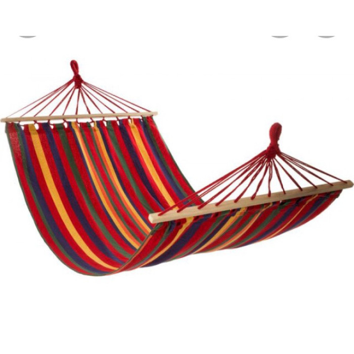 Тканинний гамак Longwooden 80 х 200 см, з планкою GP 4041 (20 шт./ясть)