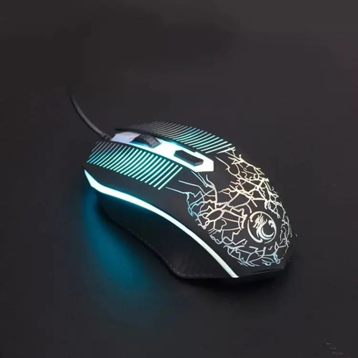 Клавіатура + мишка Combo LED KM 680/ 9536 (20 шт./ясть)