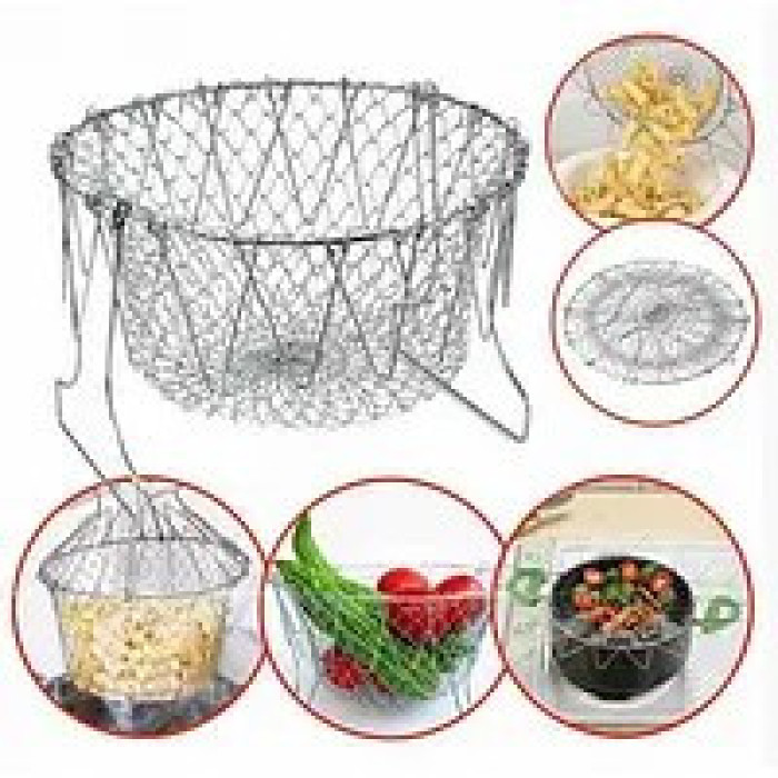 Складана решітка MAGIC KICHEN CHEF BASKET ART-A59/BN-6045 (150 шт.)