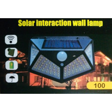 Ліхтар Навісний з датчиком руху BK 100/ 7317 -100led + solar (100 шт./ясть)