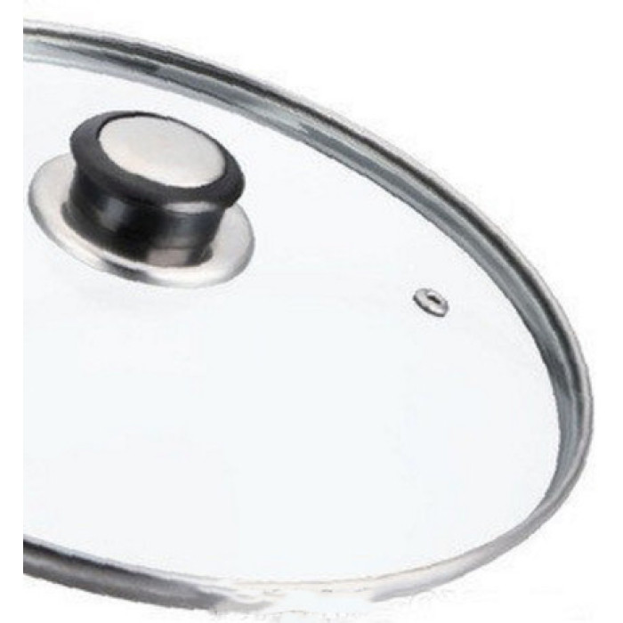 Сковорода з кришкою 28 см, глибока, гранітне покр. світле BN 520 (8 шт./ясть)