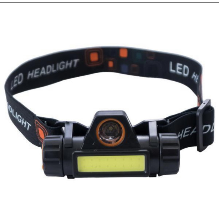 Налобний ліхтар акумуляторний BL 8101/7726/ 101 XPE+COB (240 шт./яский)